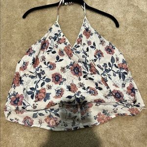 Abercrombie Floral Halter Top
